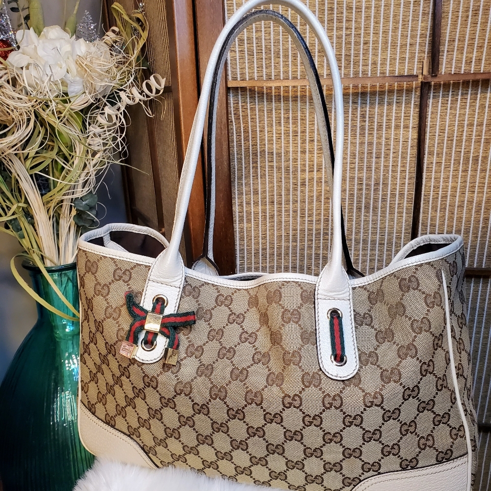 Gucci Princy Sherry Ribbon Tote